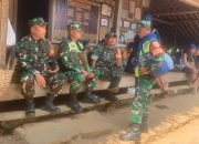 Babinsa Koramil 0306/Leuwidamar Lakukan Pengawalan Ketat Prosesi Seba Baduy Hingga Kabupaten Lebak