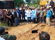 Warga Masyarakat Cikamunding, dan Muspika Kecamatan Cilograng, Dukung Pembangunan Jalan PLTMH