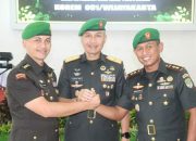 Danrem 051/WKT Brigjen TNI Nugroho Imam Santoso, S.E., M.M. Pimpin Upacara Sertijab