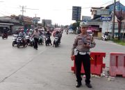 Antisipasi Kemacetan Arus Lalulintas , Personil Satlantas Polres Serang Melaksanakan Pengaturan di Titik Rawan Kemacetan