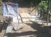 Gerak Cepat Pemerintah Desa Cisimeut Raya Bangun Jembatan Penghubung Antar Kampung, Warga Apresiasi Langkah Nyata