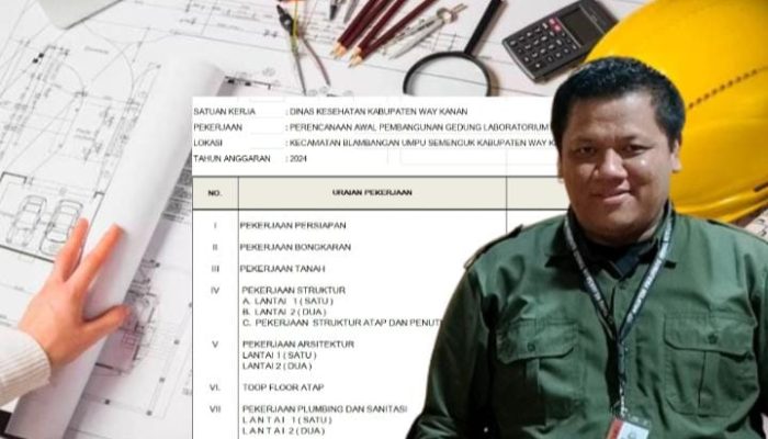 Germasi Soroti Lonjakan Anggaran Jasa Konsultasi Proyek Labkesmas Way Kanan, Desak Kejati Lakukan Pemeriksaan