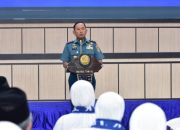 Aslog Dankormar Hadiri Pelepasan Jamaah Haji Reguler Timlak Urhaj TNI AL Tahun 1446 H/2025 M.