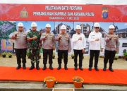Kapolri Ground Breaking Asrama Polresta Samarinda, Komitmen Polri Tingkatkan Pelayanan kepada Masyarakat