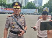 Aksi Buruh di Depan Istana, Polisi Kerahkan Ratusan Personel