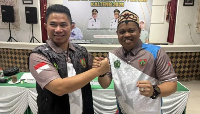 Agustan Saining pimpin Perpani Kalteng periode 2023–2027