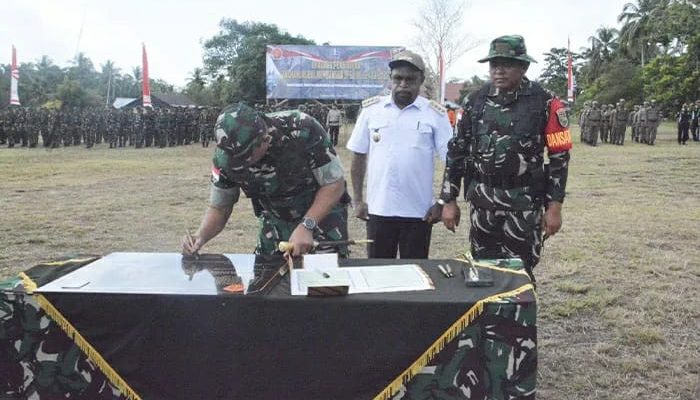 TNI Tutup TMMD ke-124 di Jayapura, Berhasil Bangun Dua Gereja dan Satu Puskesmas Pembantu