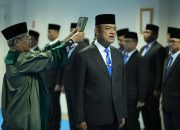 Kepala BNPB Lantik Mayjen TNI Budi Irawan Sebagai Deputi Penanganan Darurat