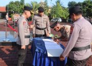 Kapolres Lebak Polda Banten Pimpin Upacara Serah Terima Jabatan Kapolsek Gunung Kencana