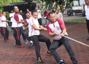 Sambut HUT Bhayangkara ke-79, Polres Lebak Gelar Perlombaan di Lapangan Mapolres Lebak