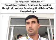 Proyek Normalisasi Drainase Rancaekek Mangkrak: Wabup Bandung Akui Belum Tahu Penyebabnya