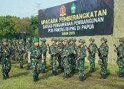 Ratusan Prajurit Zeni TNI AD Dikirim ke Papua
