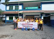 Polres Pelabuhan Tanjung Priok Gelar Bakti Religi Bersih-Bersih Tempat Ibadah Sambut HUT Bhayangkara ke-79
