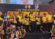 Semarak Bhayangkara Run 2025, Ribuan Peserta Tumpah Ruah di Bandar Lampung