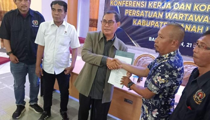 Risma Terpilih Pimpin PWI Tanah laut