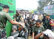 TNI Tembus Pedalaman Papua Kini 286 Rumah Sudah Teraliri Listrik