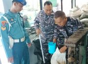 Timah Ilegal Tangkapan Lanal Babel Berjumlah 41,1 ton