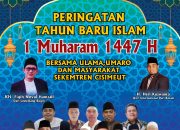 Semarak Peringatan 1 Muharam 1447 H, Sekemantren Cisimeut Gelar Pawai Obor dan Doa Bersama