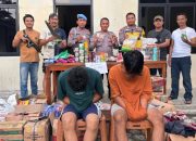 Polsek Menggala Tangkap Dua Pelaku Curat Toko Sembako, Salah Satunya Berstatus Pelajar
