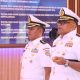 Sertijab Danlanal Denpasar dari Kolonel laut (P) Endra Kusuma ST Mtr Opsla Kepada Kolonel Laut (P) Cokorda Gede Parta Pemayun Sh.MSc Mtr Hanla