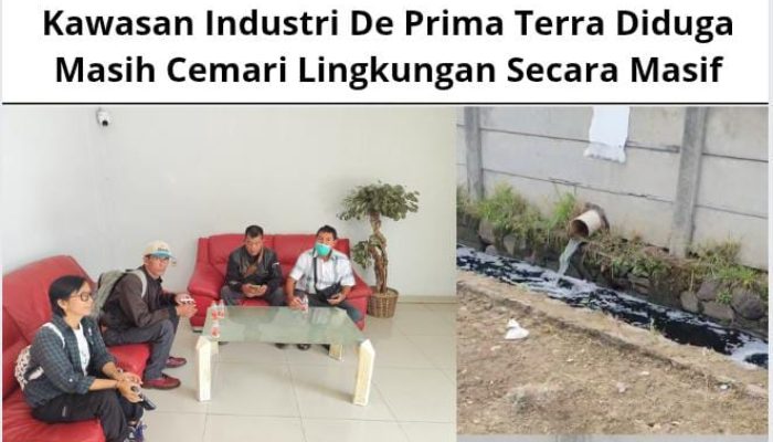 Kawasan Industri De Prima Terra Diduga Masih Cemari Lingkungan Secara Masif