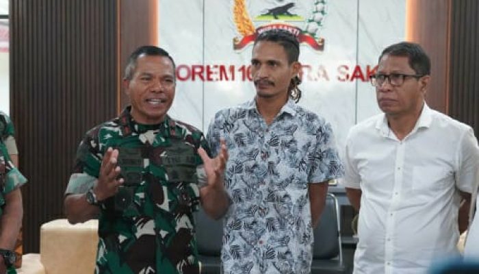 Pemilik Media Temui dan Minta Maaf Kepada Jajaran Korem 161