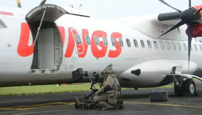 TNI AD Jinakkan Bom di Bandara Syamsuddin Noor Banjarmasin