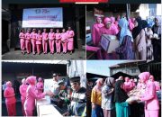 Bhayangkari Jabar Gelar Bakti Sosial, Tunjukkan Kepedulian dalam Rangkaian Memperingati Hari Kesatuan Gerak Bhayangkari ke-73