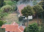 *Aksi Cepat Satgas Ops Damai Cartenz: Kejar Pelaku Pembakaran Rumah Bupati dan Kantor Distrik di Puncak*