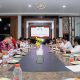 Bupati dan wakil Bupati Sergai menerima kunker  DPRD Sumut  khusus davil IV Jadi Jembatan Percepatan Pembangunan Jalan Provinsi