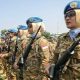 Upacara Penyambutan Kedatangan Satgas Kizi TNI dari Kongo