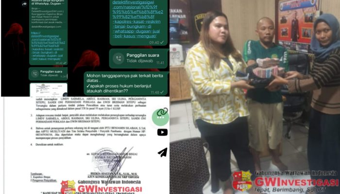 Skandal Diam-Diam Polres Binjai: Kasus Penculikan Diduga Dipetieskan Lewat Restorative Justice Berbau Uang, Kapolres dan Kasat Reskrim Dibungkam Fakta?