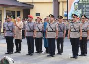 Kapolres Pematangsiantar Pimpin Sertijab Kabag Log, 2 Kasat dan Kapolsek