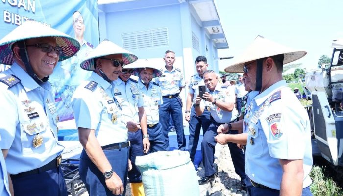 Wakil KSAU Tinjau Ketahanan Pangan dan Tekankan Etos Kepemimpinan di Setukpa