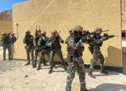 Prajurit TNI AL Gelar Latihan Bersama Pertempuran Kota di Yordania