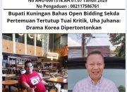 Bupati Kuningan Bahas Open Bidding Sekda Pertemuan Tertutup Tuai Kritik, Uha Juhana: Drama Korea Dipertontonkan