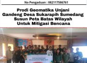 Prodi Geomatika Unjani Gandeng Desa Sukarapih Sumedang Susun Peta Batas Wilayah untuk Mitigasi Bencana