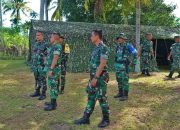Danrem. 012/TU Tinjau Langsung Latpur Yonif 115/Macan Lauser