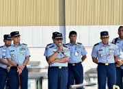 Wakasau Tinjau Uji Coba Smokewinder pada Pesawat Tempur F-16 dan T-50i