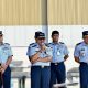 Wakasau Tinjau Uji Coba Smokewinder pada Pesawat Tempur F-16 dan T-50i