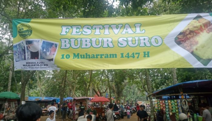 Lomba Bubur Suro di Wisata Pemandian Badudu Pandeglang, Di hadiri Bupati Pandeglang !