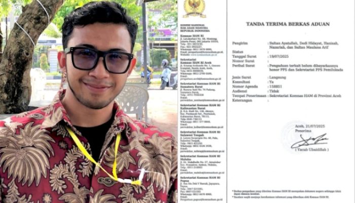 Gaji Yang Tidak Kunjung Dibayar PPS Aceh Timur Mengadu Ke Komnas HAM
