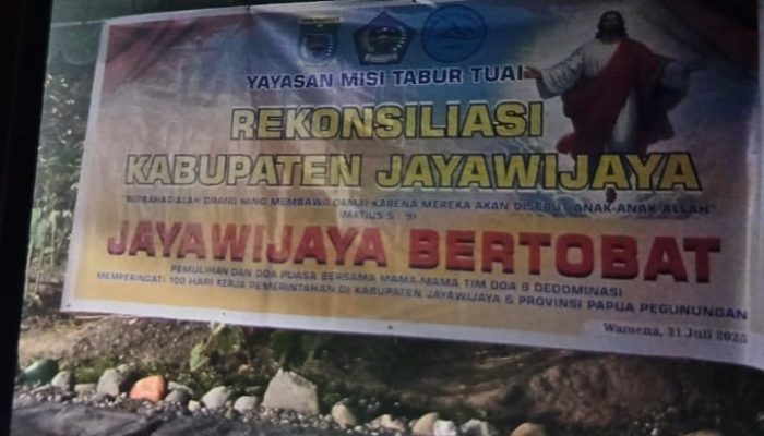 Jayawijaya Bertobat, Doa dan Puasa 100 Peserta Tandai 100 Hari Kerja Pemerintah Daerah