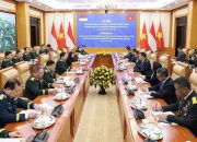 Menhan Sjafrie dan Panglima TNI Temui Menhan Vietnam