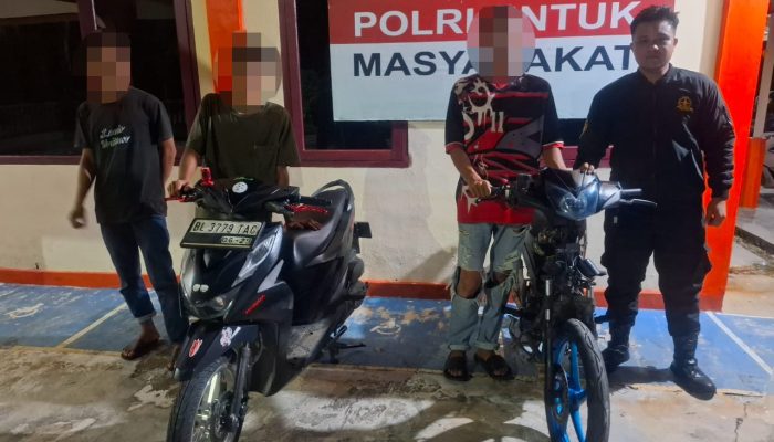 Gerak Cepat Polisi Cegah Balap Liar di Aceh Selatan, Tiga Pemuda Diamankan