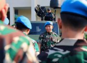 Danpaspampres Gelar Kesiapan Pasukan dan Alutsista Jelang HUT Ke-80 RI