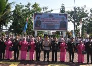 Kapolres Lebak Pimpin Upacara Wisuda Purnabhakti Personel Polres Lebak