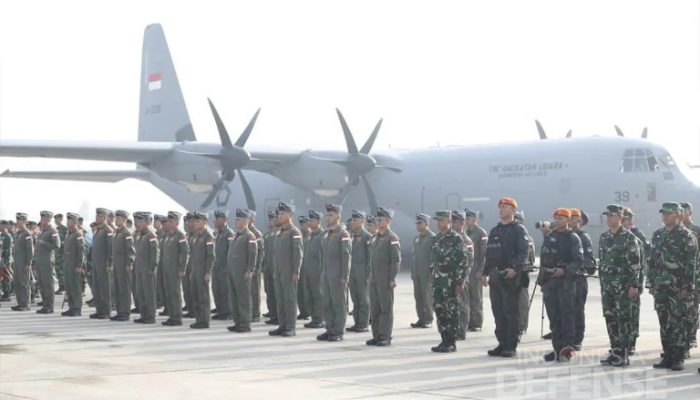 RI Kerahkan Dua Super Hercules Kirim Bantuan Logistik bagi Warga Gaza