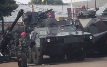 Ranpur BTR 4 Ikuti Gladi Bersih Acara Syukuran Validasi Organisasi Korps Marinir