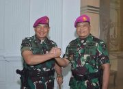 Validasi Organisasi Marinir, Pangkormar Resmikan Brigjen Nadir sebagai Kepala Staf Kormar